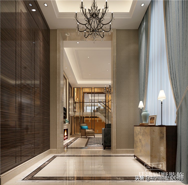 江苏小别墅装修中式风格,常州装修风格案例中式房子