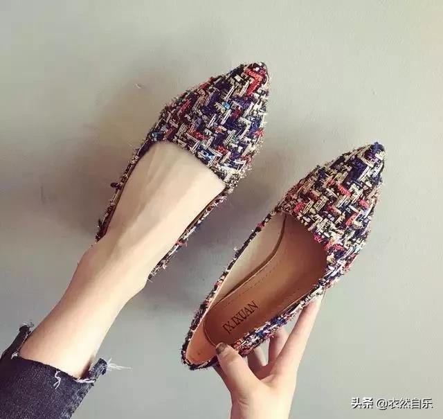 最近很火的瓢鞋,平跟软底瓢鞋时髦舒适