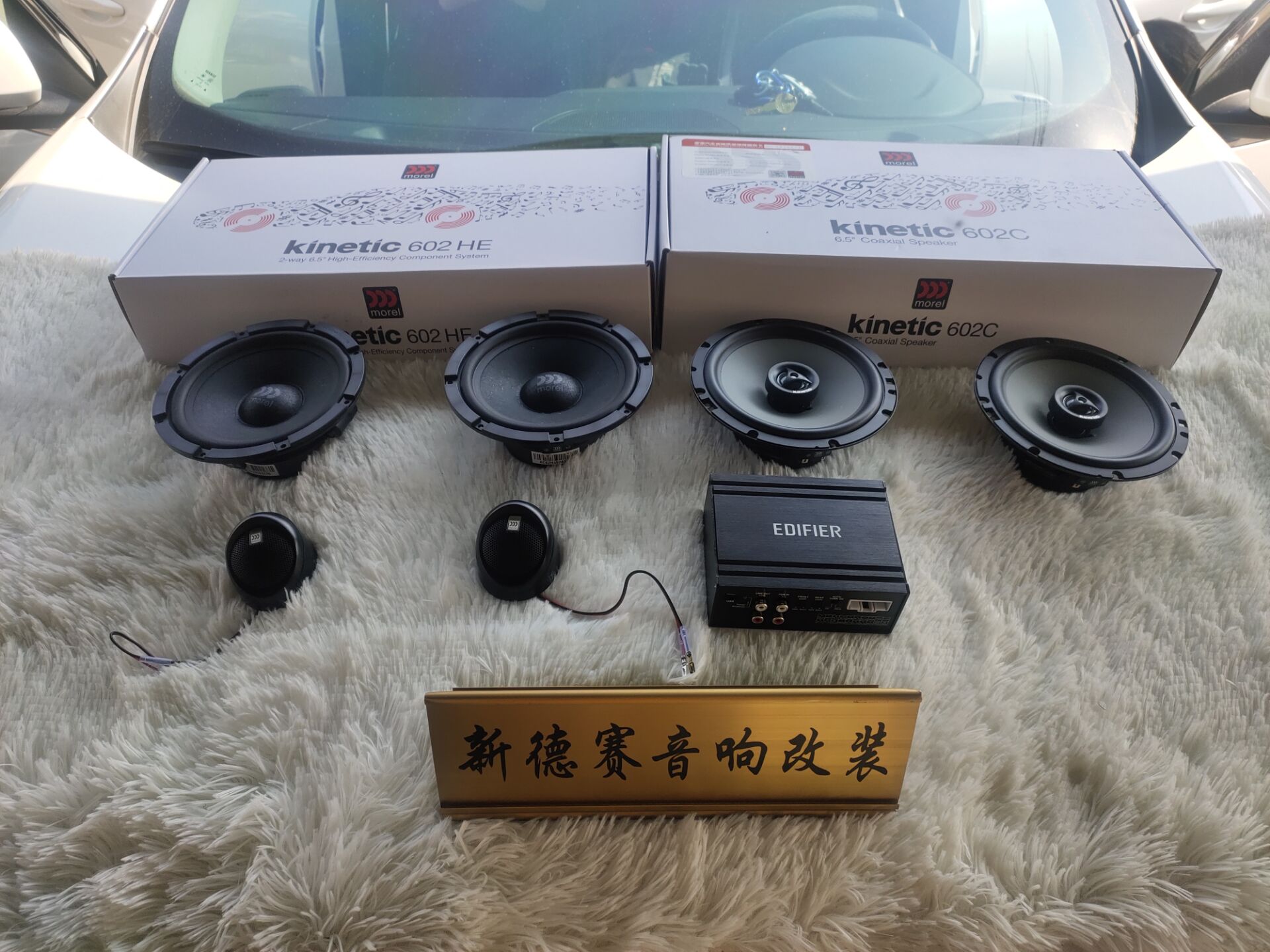 雷诺科雷傲音响改装案例,雷诺汽车音响改装