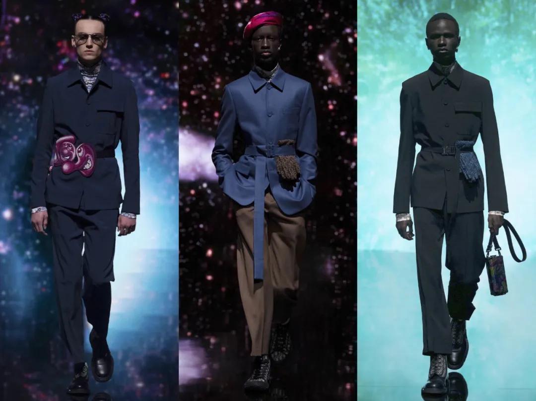 dior杨颖星空裙,dior星空大秀