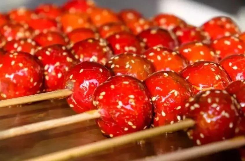 冰糖葫芦好吃的,孕妈吃糖葫芦