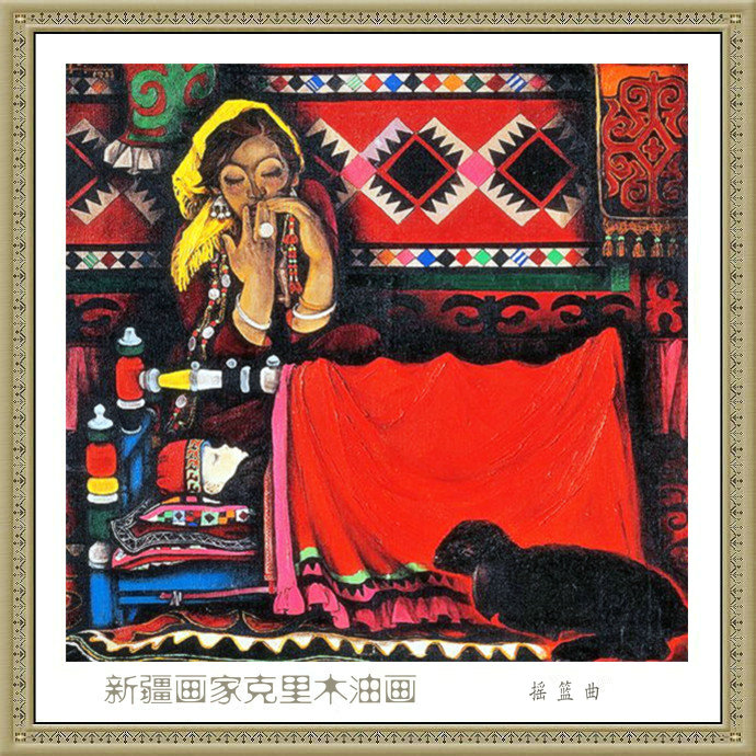 新疆画家克里木油画优秀作品欣赏,新疆著名油画家阿布都克里木