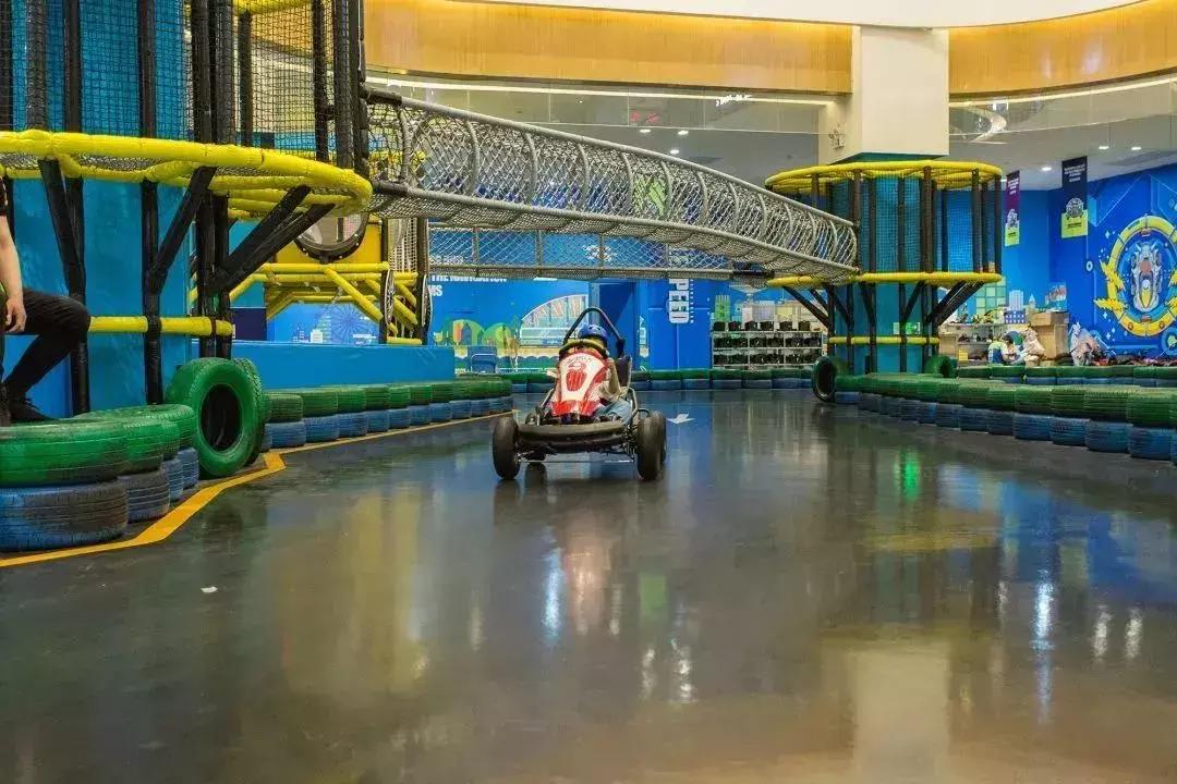 天津网红卡丁车打卡圣地,天津网红打卡地儿童乐园