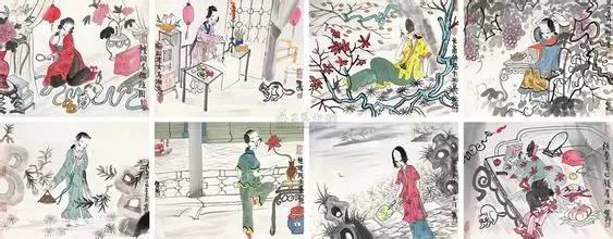 秦淮八绝诗词与简介大全集,苏先生秦淮八艳诗词