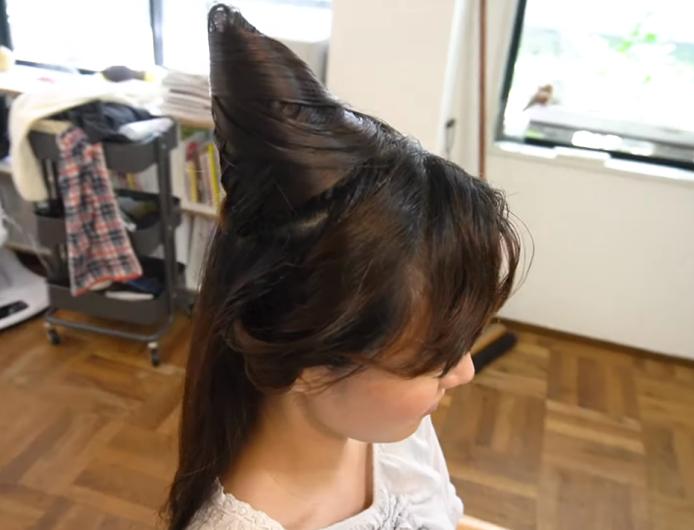 在自己脑袋上还原二次元头发的人们