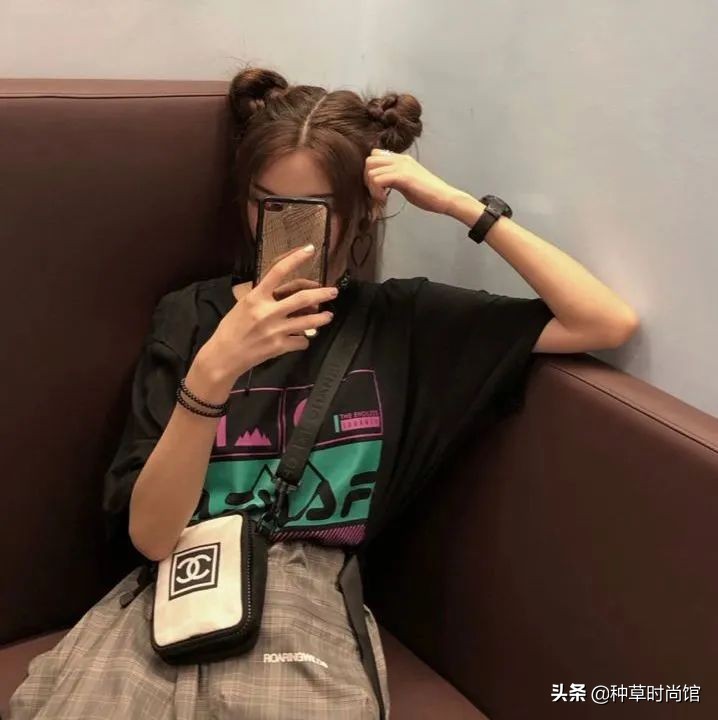 花瓣丸子头学生党蓬松,古风丸子头前额花瓣头饰