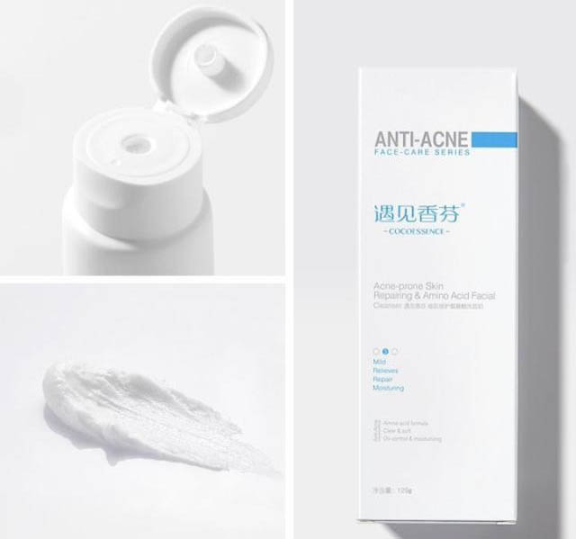 清爽洗面奶控油收缩毛孔深层清洁,美白洗面奶温和滋润深层清洁提亮