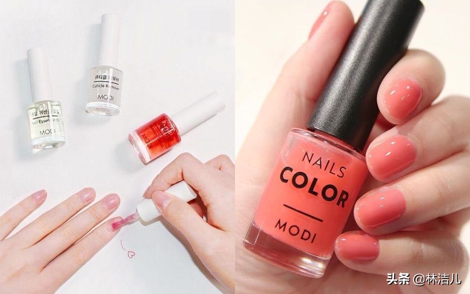 林允自己做美甲视频,林允美甲教程