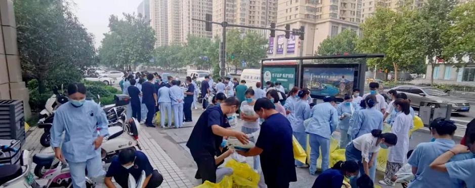 郑州和康医院荣获二七区疫情防控阻击战“突出贡献奖”