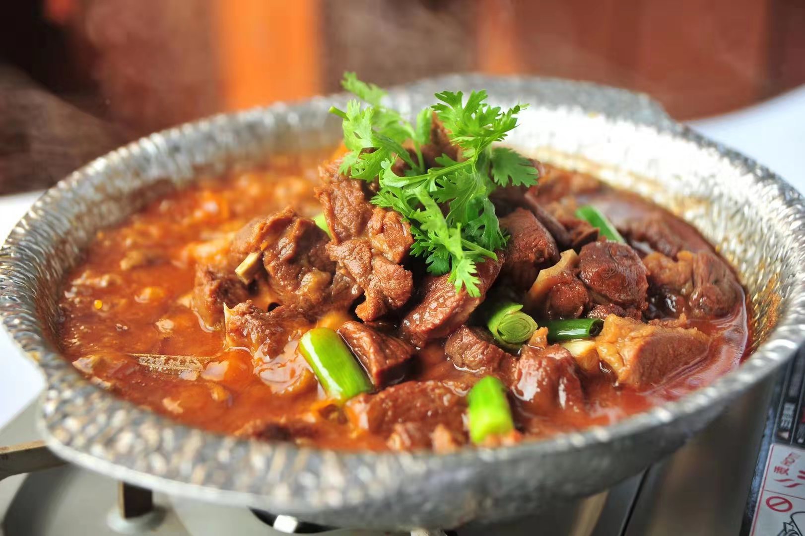 武汉清汤羊肉火锅,又滑又嫩的羊肉火锅