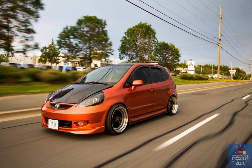 改装本田小飞度,老款本田飞度改装