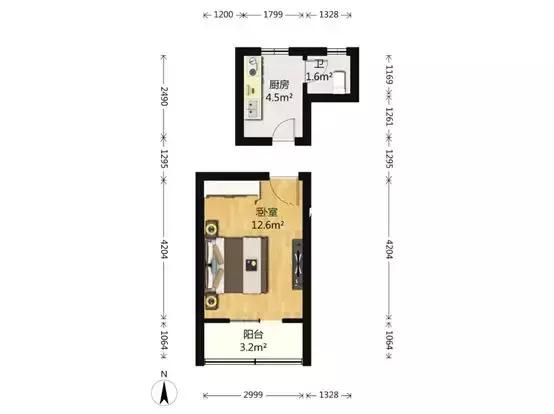 北京有全南的南北通透房子吗,北京200多万的房子五个平方
