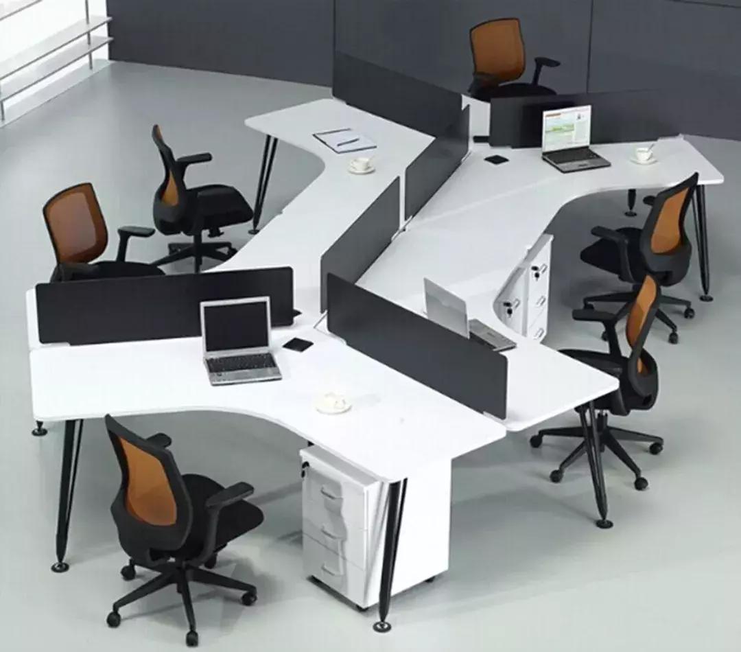 格子间办公桌搭配,室内办公桌