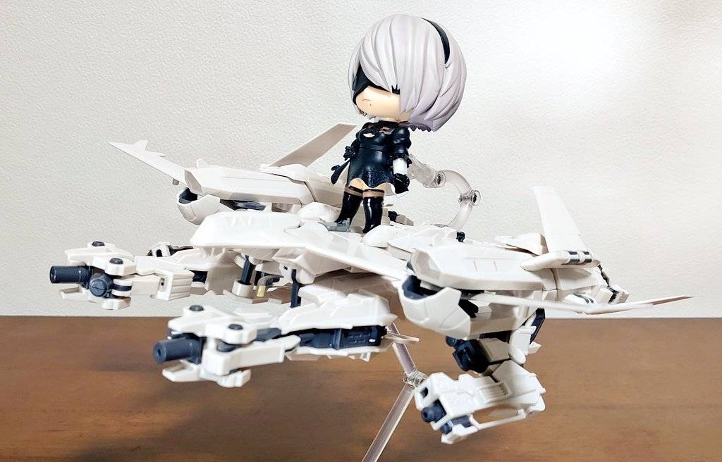 SEx寿屋尼尔机械纪元飞行装寄叶二号B型日玩素组