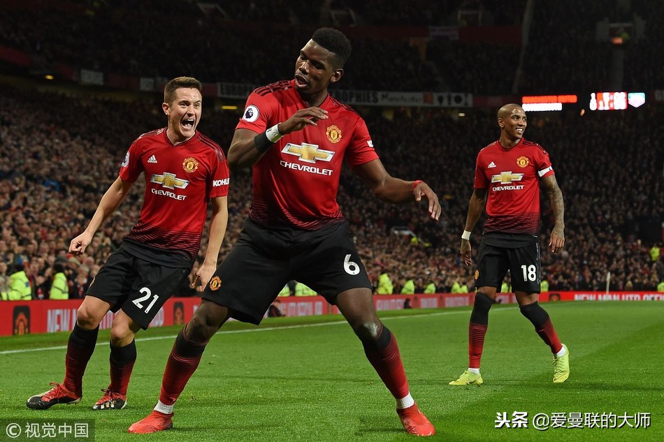 索尔斯克亚激活曼联，傲娇博格巴梅开二度赛后拿10分获全场MVP