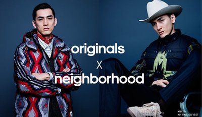 潮牌NEIBORHOOD由泷泽伸介1994年立，简称 NBHD