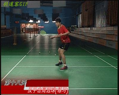 王小羽羽毛球教学视频反手高远球,羽毛球反手扣杀和反手高远球区别