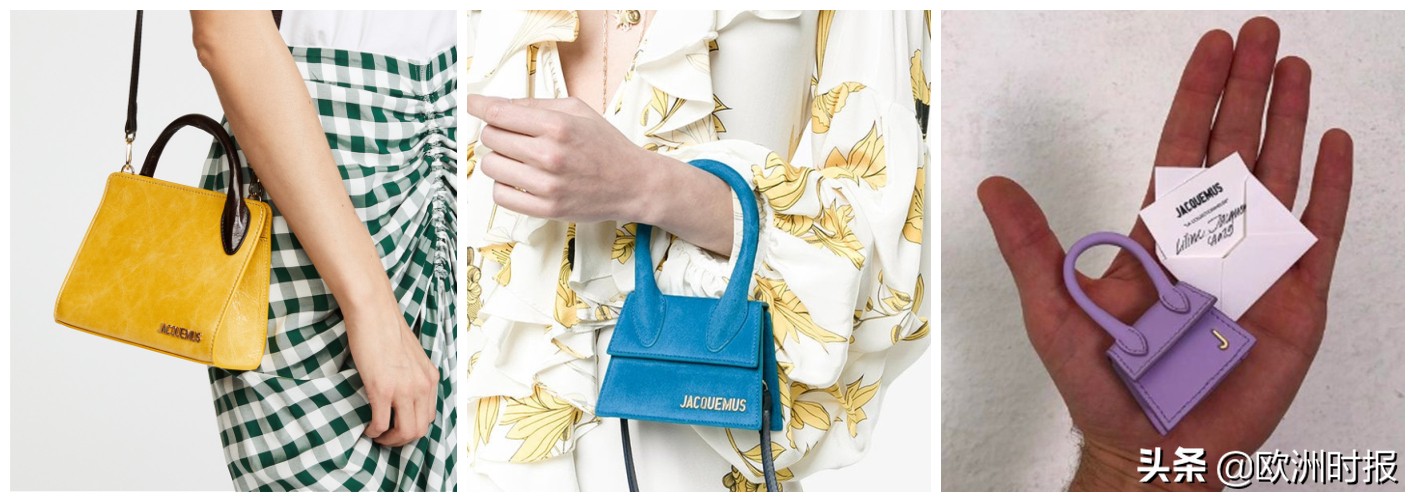 巴黎时装周蛇皮袋包,巴黎时装周显眼包