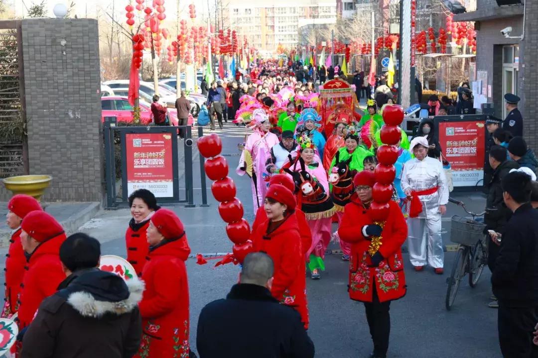 小年,海淀温泉镇“走街”,你肯定没见过这么热闹的