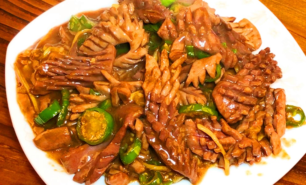 炒腰花要焯水家常做法,炒腰花猪肝需要焯水吗