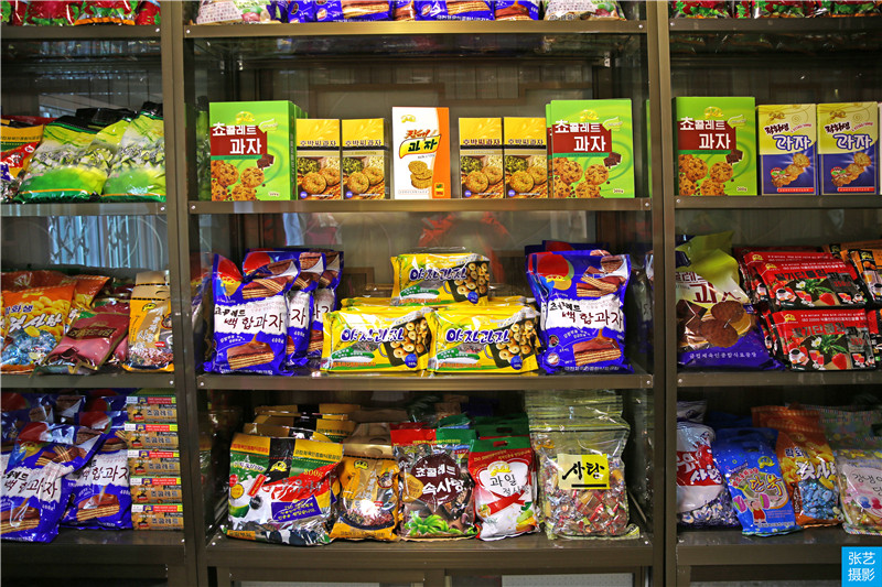 朝鲜首都平壤的商店,朝鲜提供外国人消费的商场