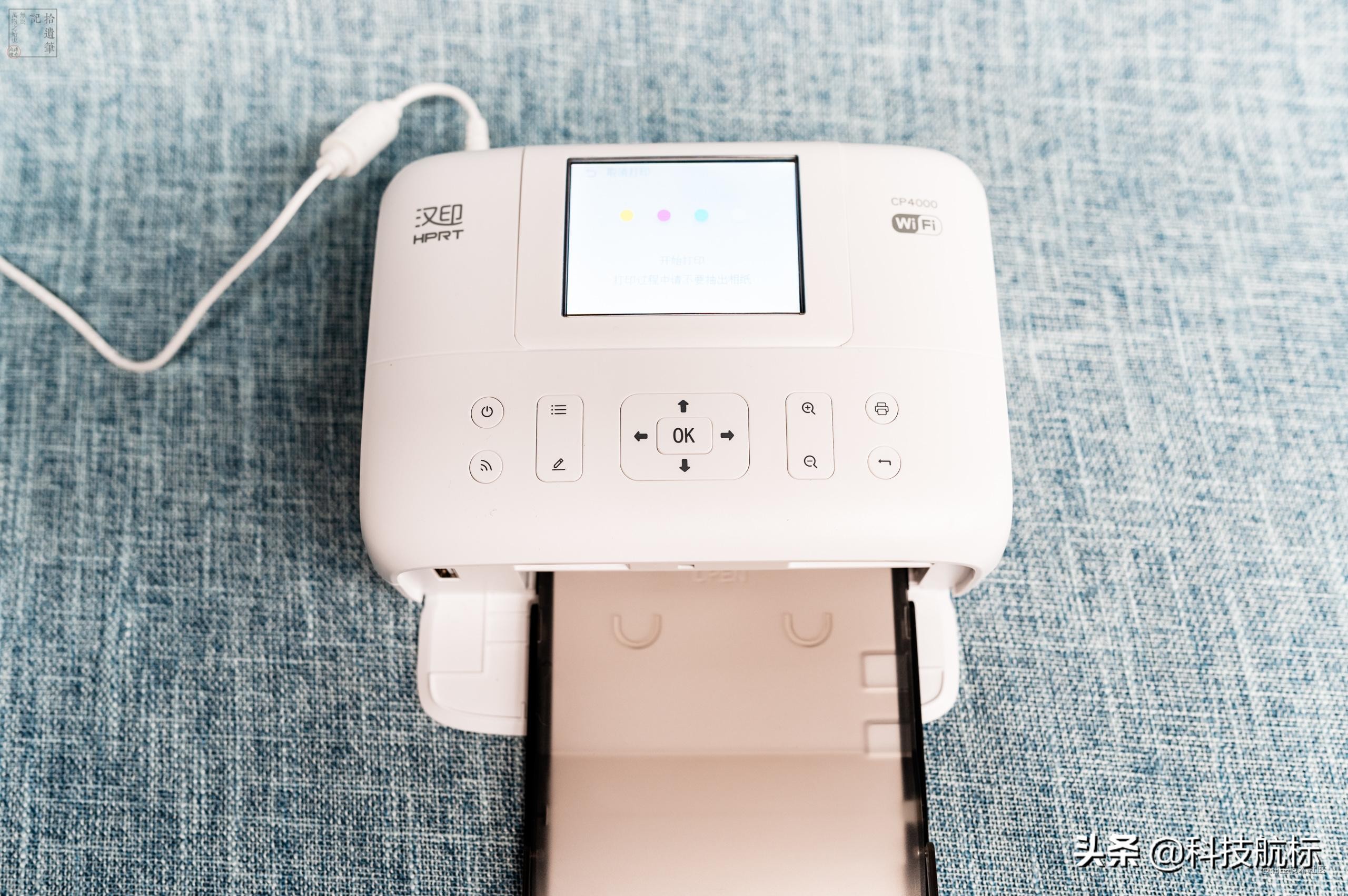 汉印打印机cp4000不用充电可以打吗,汉印照片打印机cp4000l怎么用