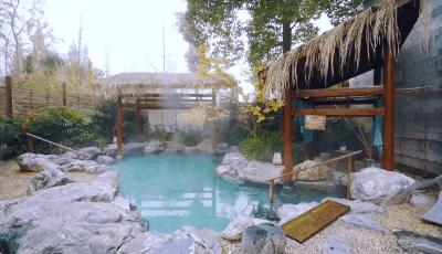 成都市内泡汤温泉第一名,成都周边温泉谷