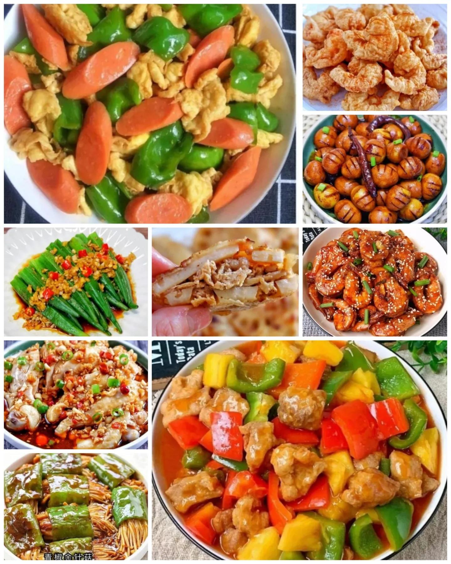 鸡蛋炒菜100种做法超简单,肉炒菜的做法大全100种