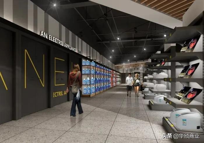 便利店超市装修效果图,小区车库超市装修效果图