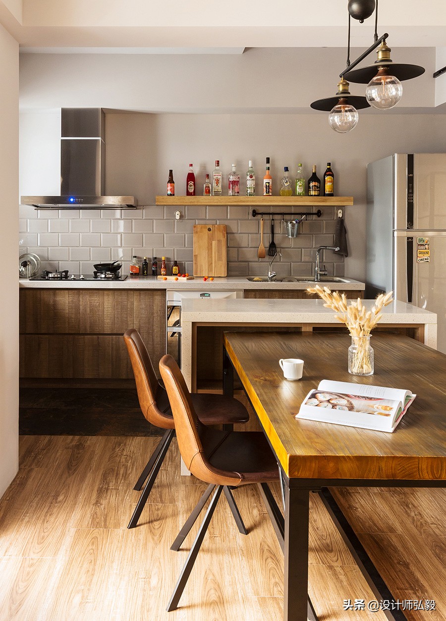 重拾老屋温暖格调!永和60平光感轻工业风宅