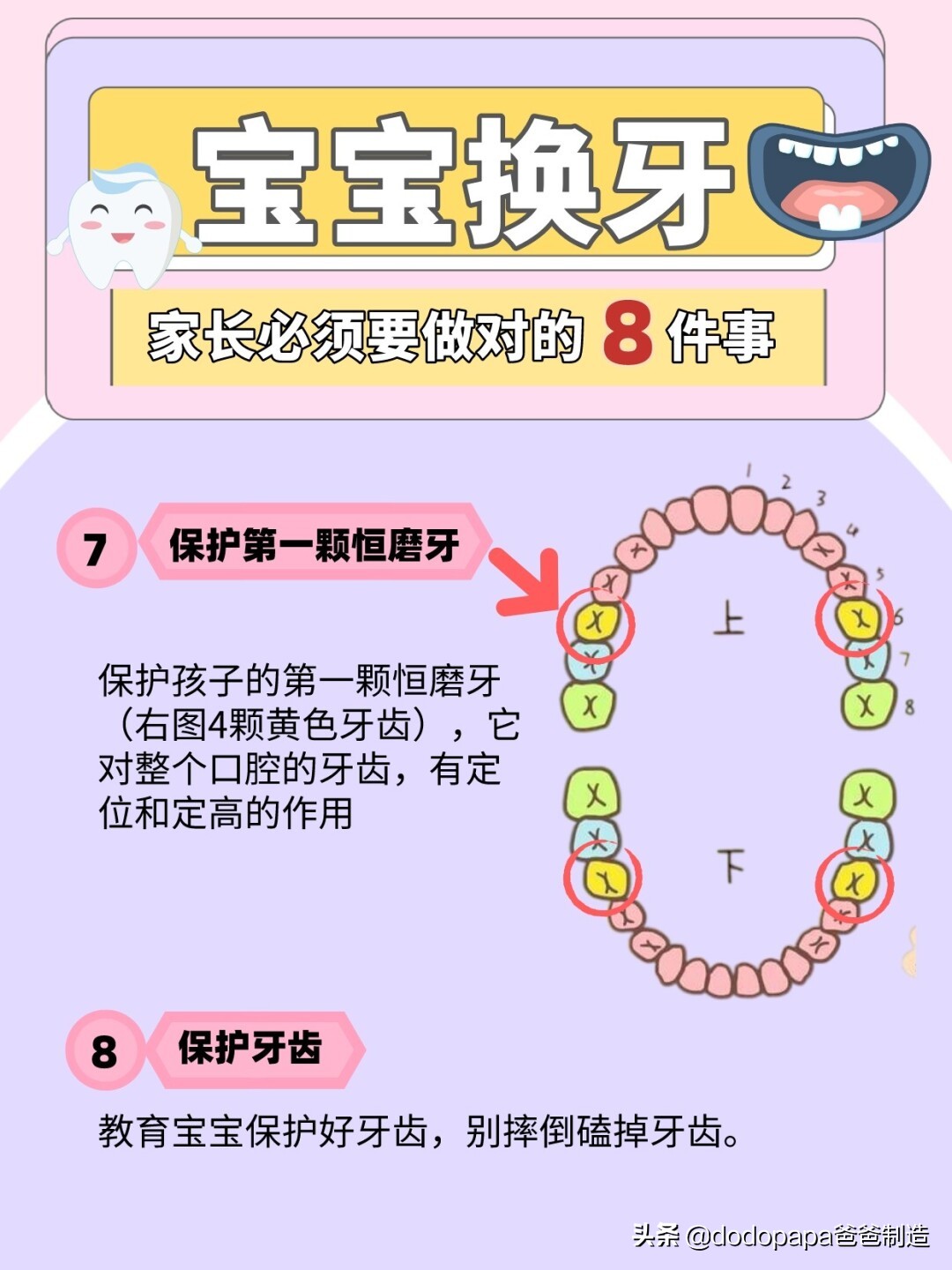 宝宝换牙你必须知道的事,宝宝长牙期间家长需要注意什么