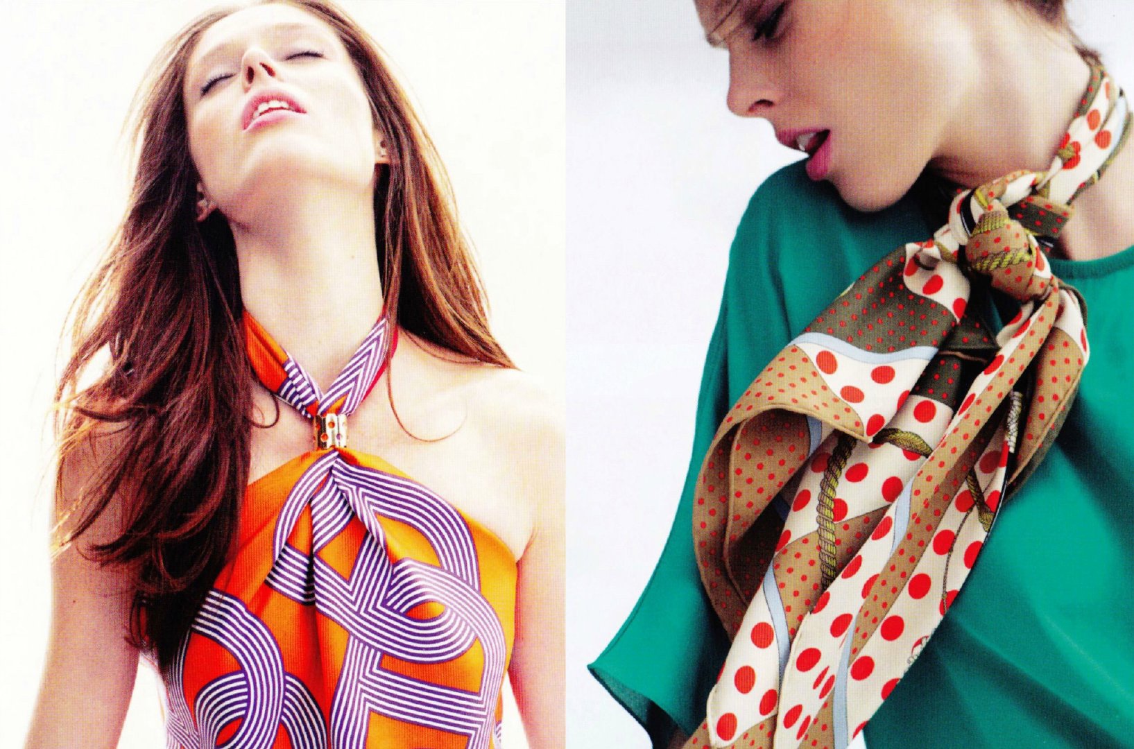 丝巾又有新玩法了,丝巾原来还能这么用