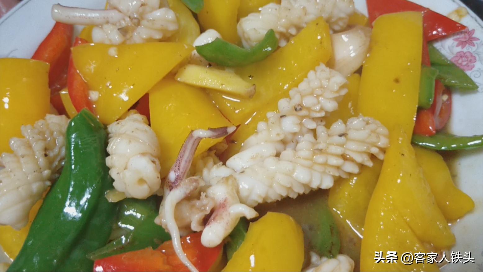 漂亮的干鱿鱼的切法大全家常,教你鱿鱼最简单的做法