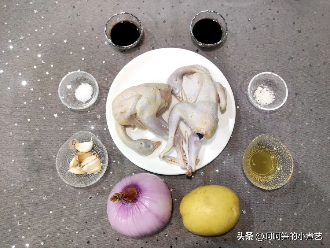 “一鸪顶九鸡”,烤箱蜂蜜鹧鸪,金黄焦脆,鲜嫩多汁,吃了还想吃