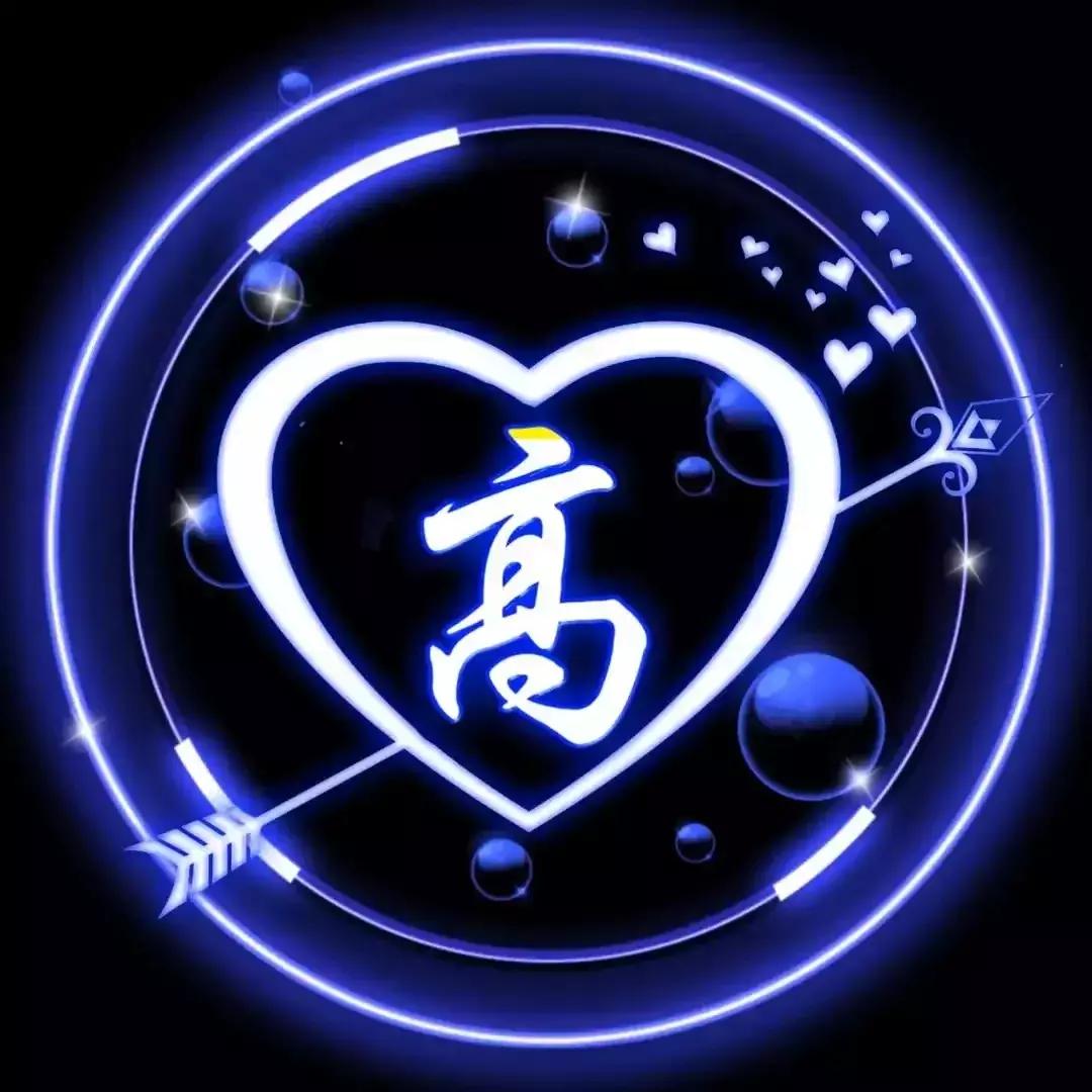 姓氏头像立体感好看唯美,既有创意又唯美的专属姓氏头像