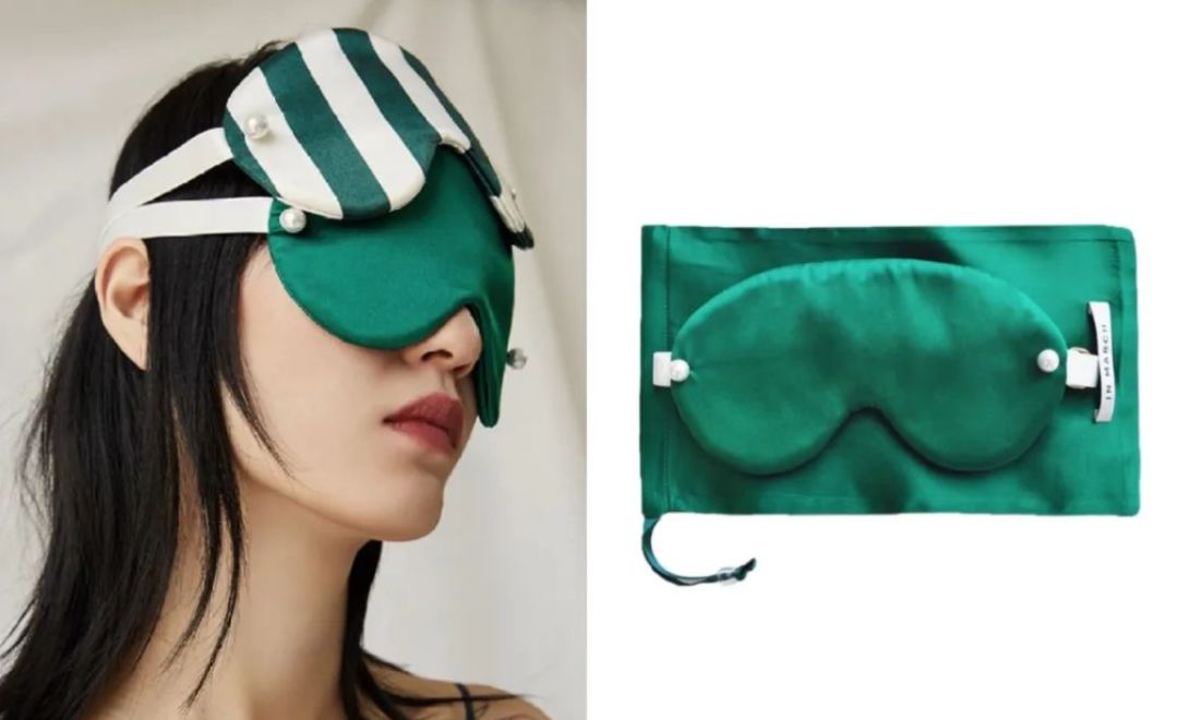 夏季必备真丝枕套,真丝枕套眼罩套盒