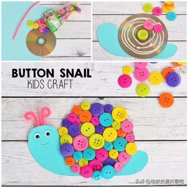 幼儿园手工简单又漂亮手工相册,废物利用立体手工幼儿园简单创意