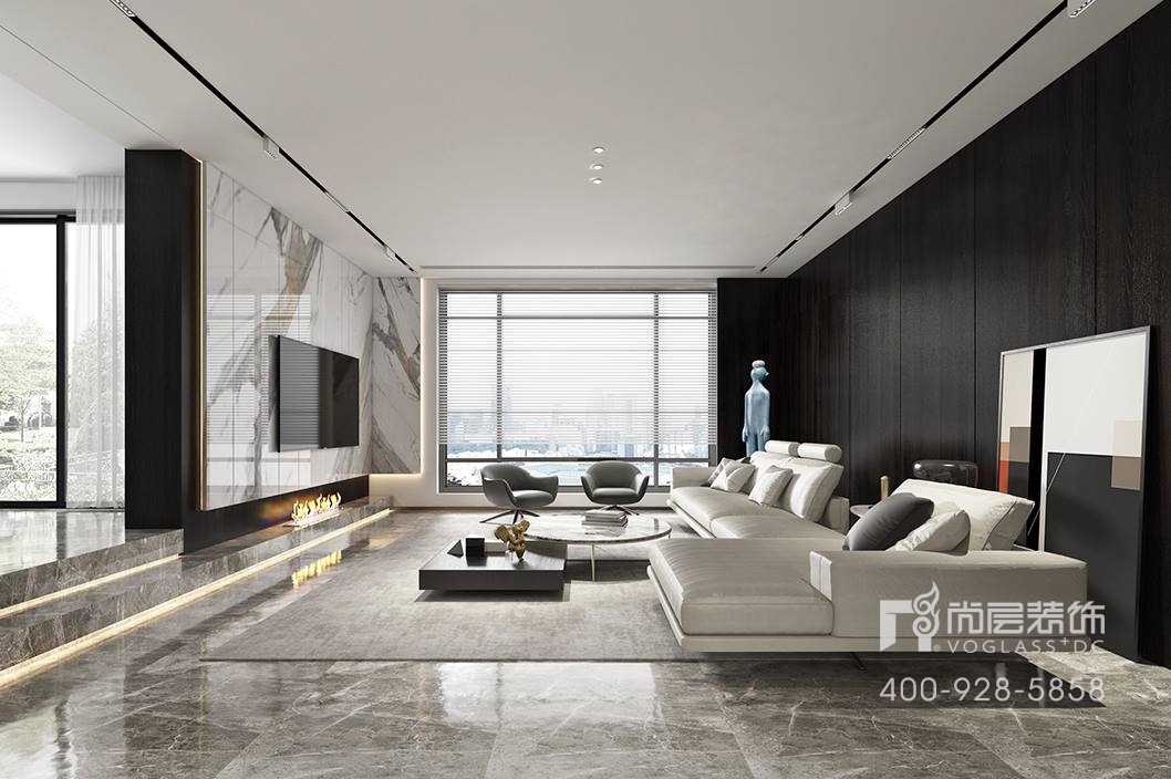 澄湖水岸别墅装修,金海滩别墅装修设计