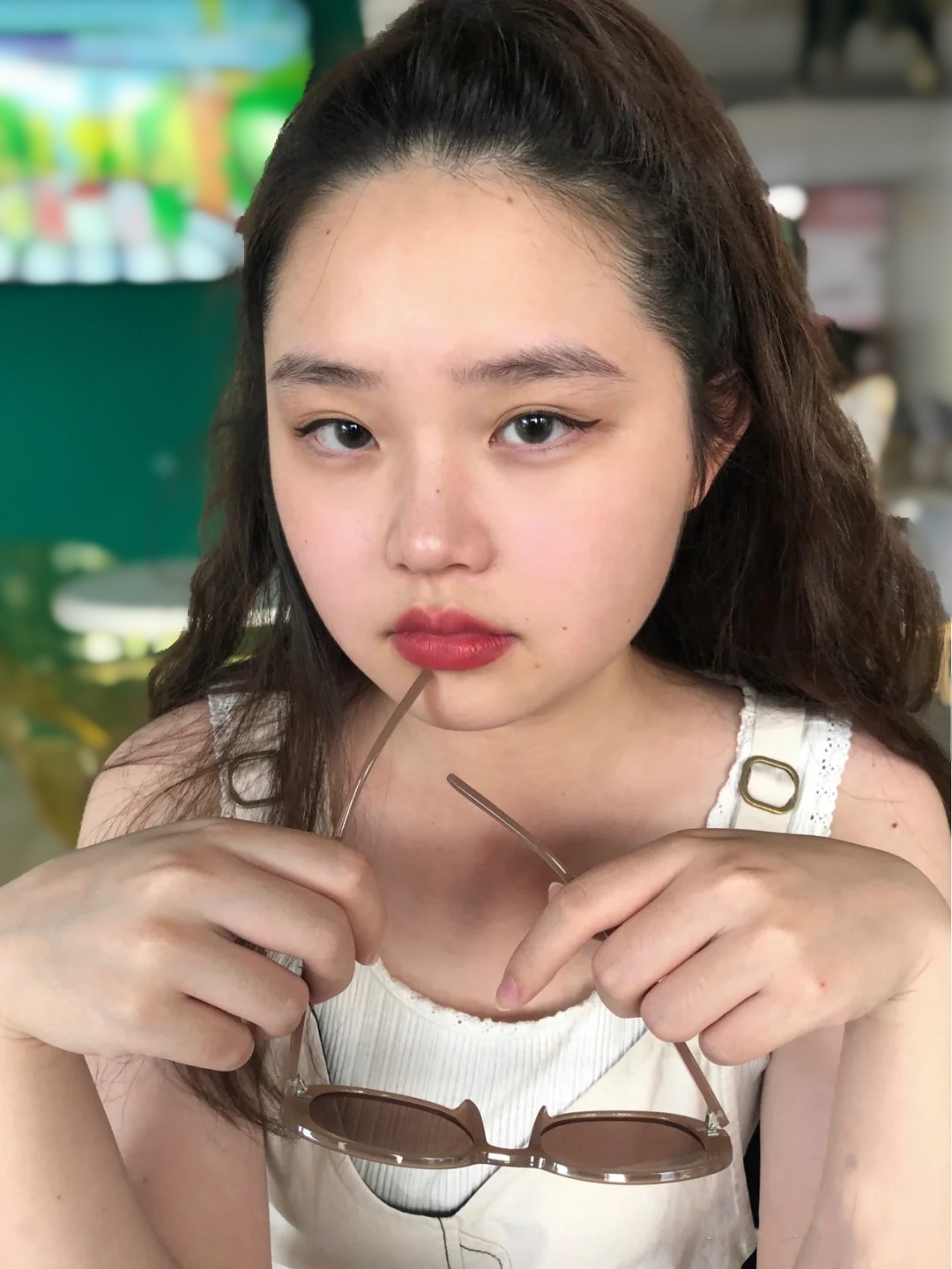 脸显大的女生发型,脸大女生日常发型