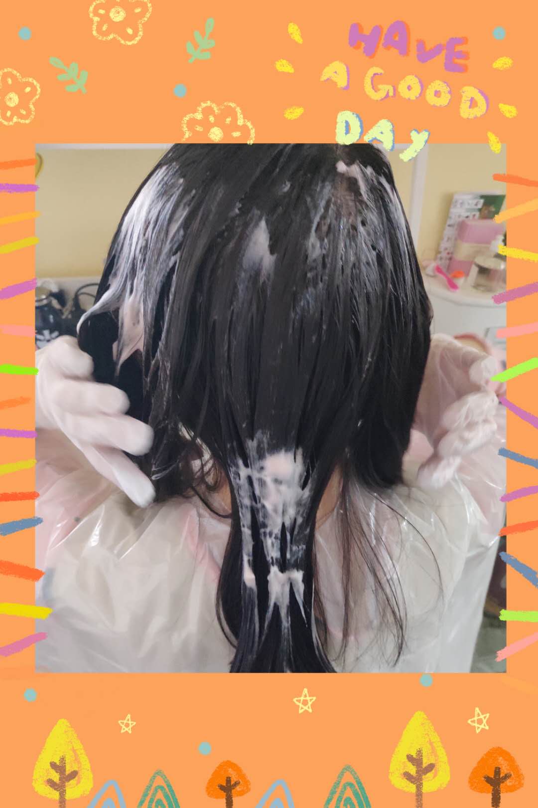 爱茉莉泡沫染发剂染发时间要多久 (爱茉莉泡沫染发底色黑色推荐色号)