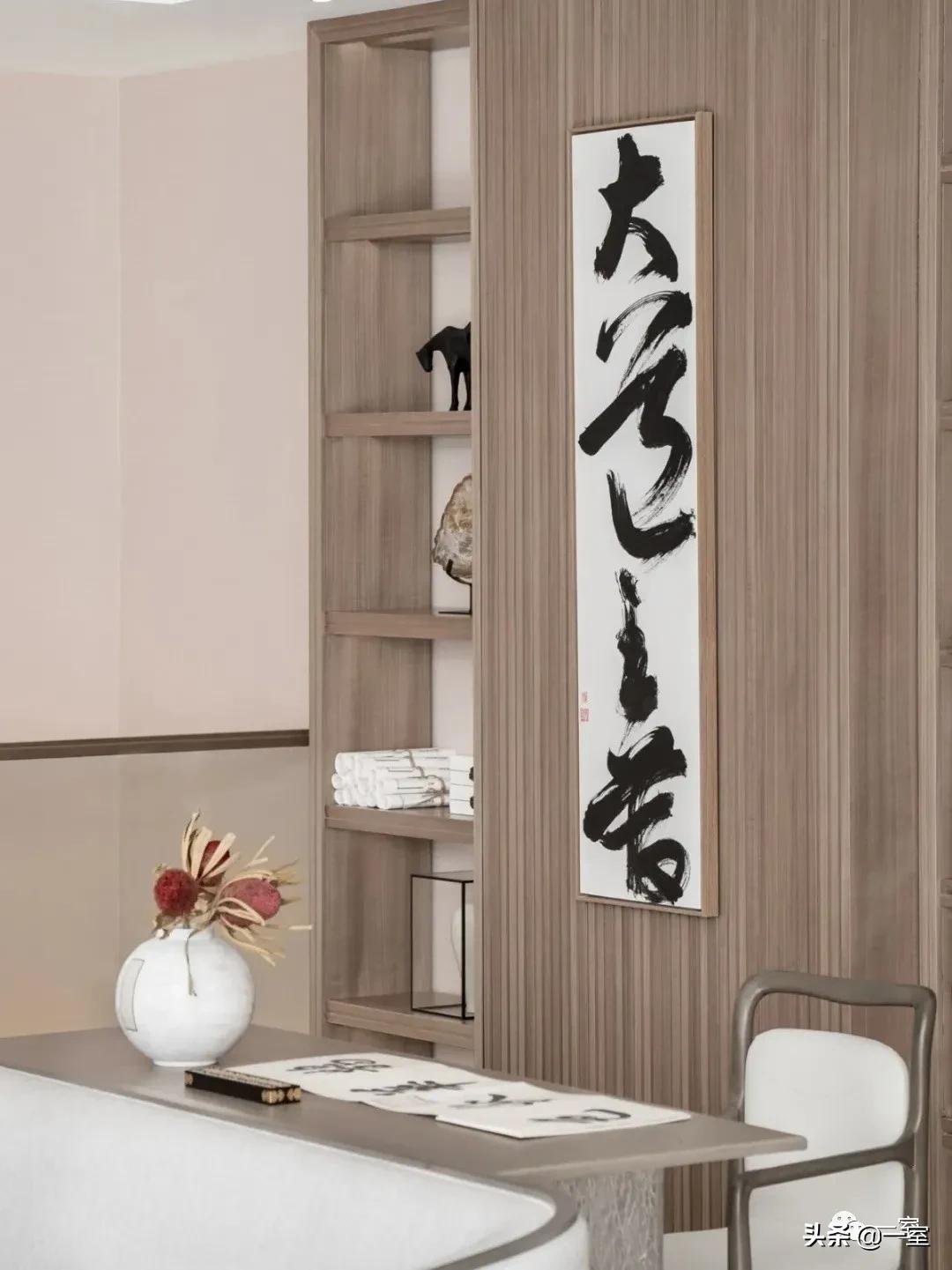 餐厅书房一体设计,书房客房一体设计