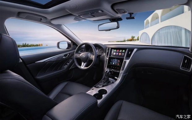 2022款英菲尼迪q50l红色车展,2021英菲尼迪q50l试驾视频