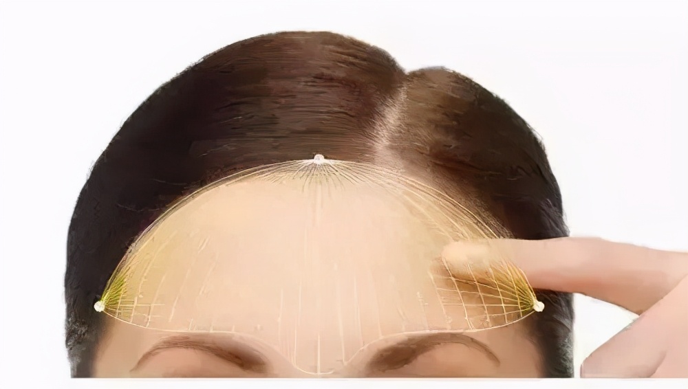 额头饱满怎么修饰,额头饱满且过于突兀