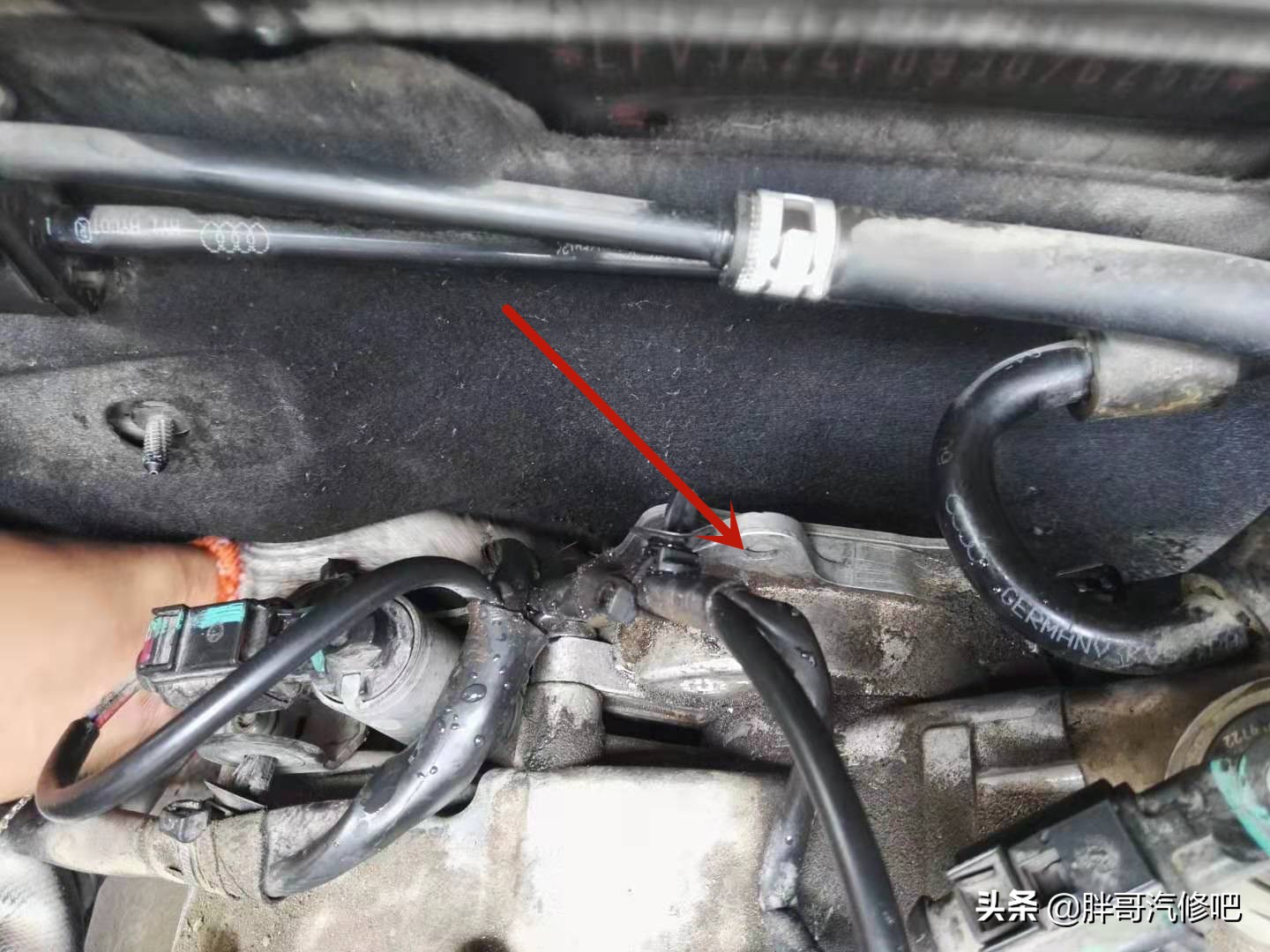 奥迪更换碳罐电磁阀要不要匹配,奥迪发动机漏油到火花塞