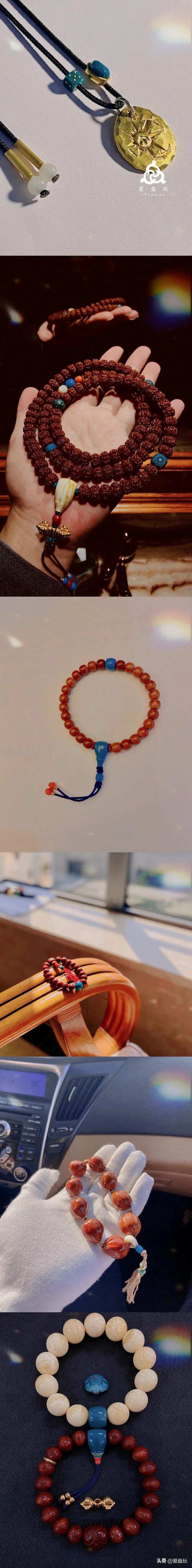 一条小金刚,他盘了720天,包浆很赞,谁说大干手不适合盘串