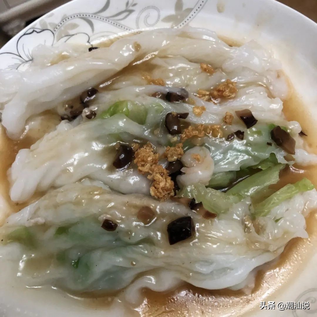 潮汕人100种吃肠粉方法,外地人吃潮汕肠粉怎么吃