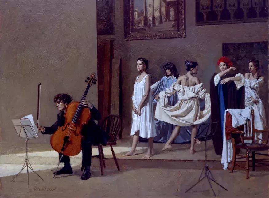 美国大画家油画,人物油画著名画家有谁