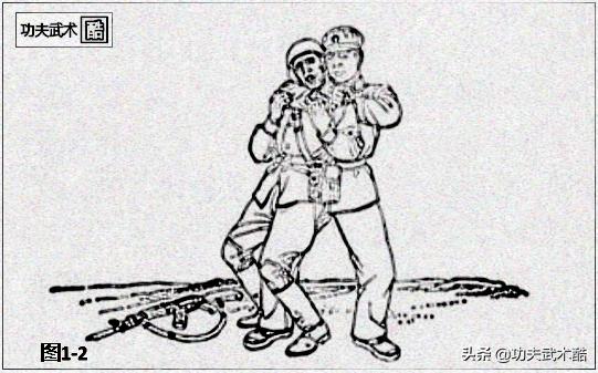 解放军格斗术实战,侦察兵七十年代捕俘拳全套动作图