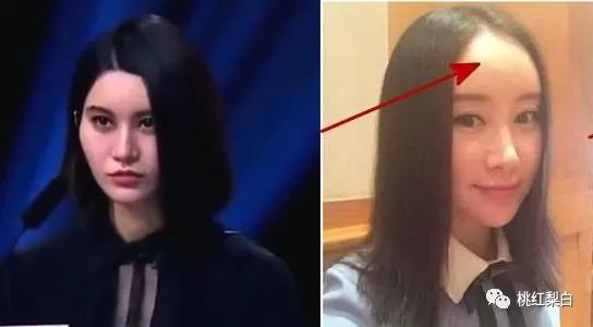 小眼睛厚嘴唇塌鼻梁的女明星,大眼小脸女明星