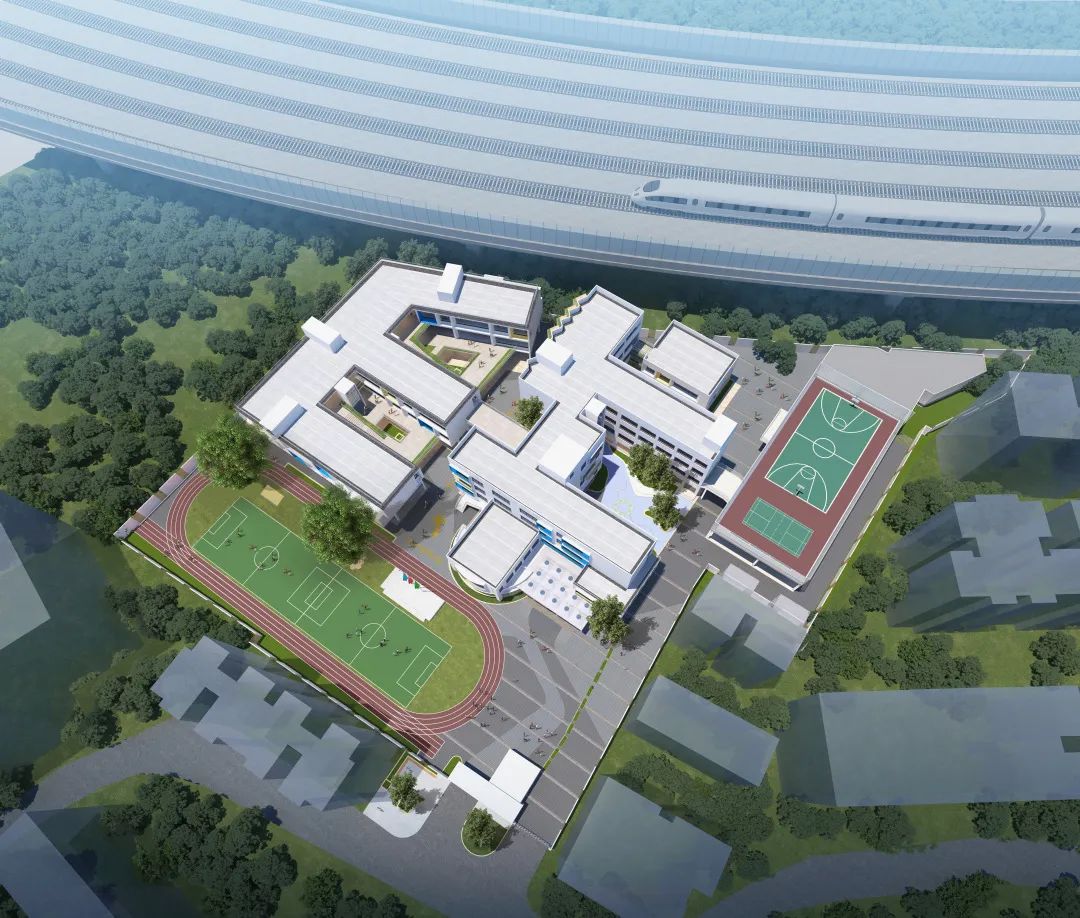 珠光路小学刚建时的照片,珠光小学现在变成什么样了